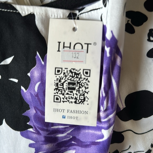 IHOT FASHION floral dress size 2XL - Picture 9 of 10